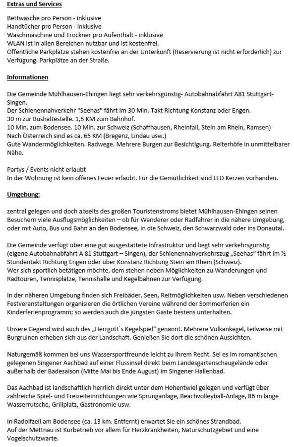 Ferienwohnung Kraehennest In Den Hegaubergen - Naehe Bodensee Muhlhausen-Ehingen المظهر الخارجي الصورة